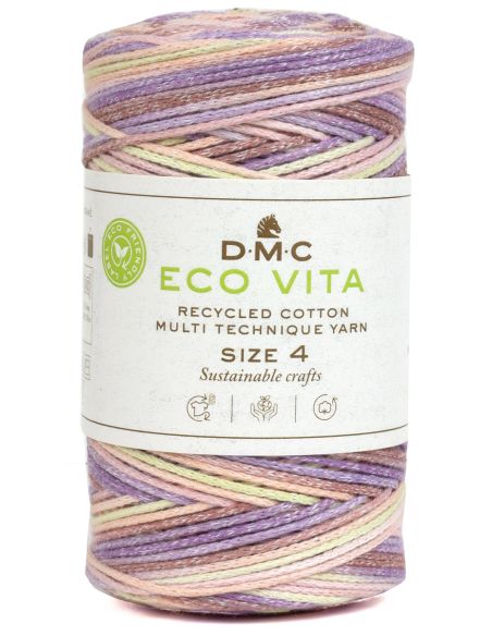 Coton recyclé Eco Vita 4 Multicolor DMC