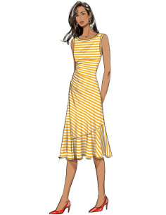 Dress pattern - Butterick 6680 2