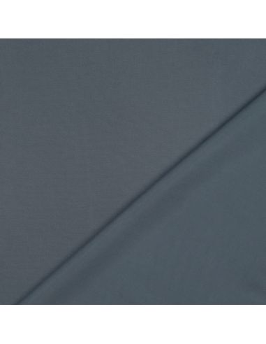 Tissu tencel effet peau de pêche - Gris plomb