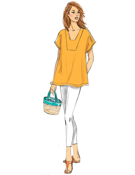 Tunic and caftan pattern - Butterick 6683