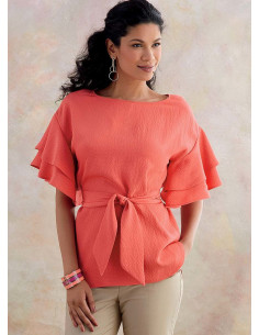 Butterick 6685 - Top and Belt Pattern