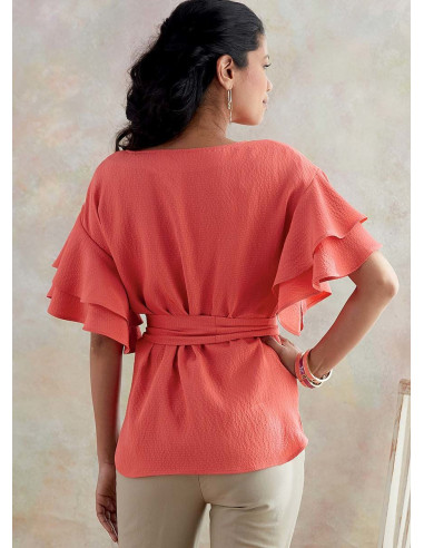 Butterick 6685 - Top and Belt Pattern