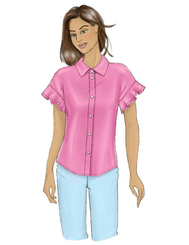 High top pattern - Butterick 6686