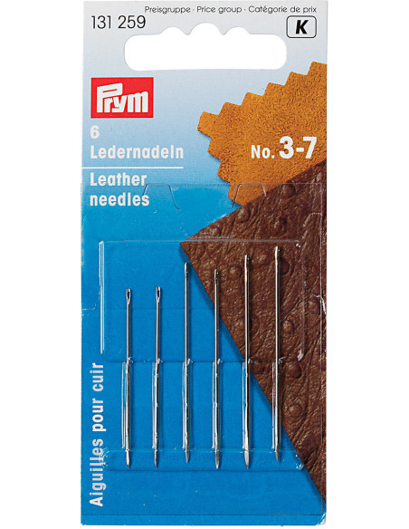 Leather needles