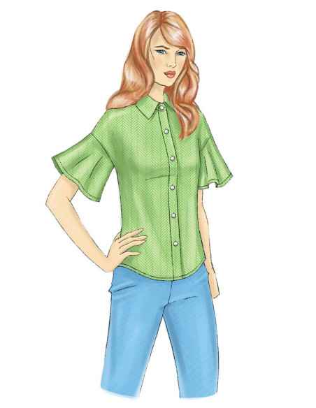 High top pattern - Butterick 6686