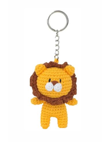Kit mini porte-clés amigurumi Anchor - Levi le lion