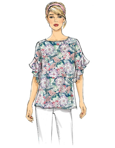High top pattern - Butterick 6687