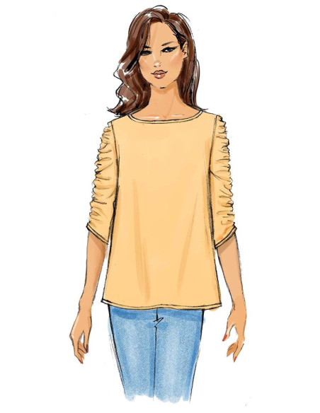 High top pattern - Butterick 6687