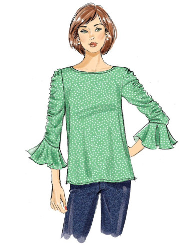 High top pattern - Butterick 6687
