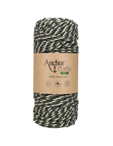 Coton macramé recyclé Crafty Fine Multico Anchor