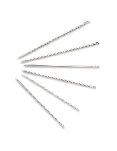 Leather needles
