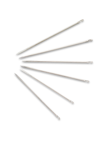 Leather needles
