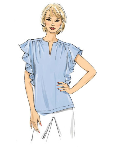 High top pattern - Butterick 6688