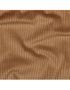 Cotton corduroy fabric - Chocolate 2
