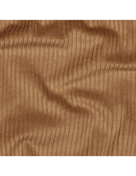 Cotton corduroy fabric - Chocolate