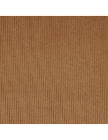 Cotton corduroy fabric - Chocolate