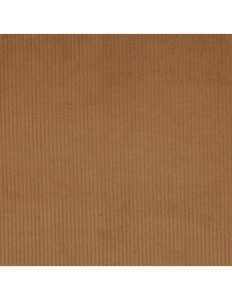Cotton corduroy fabric - Chocolate