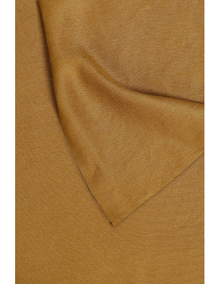 Tissu twill lin viscose Liva Eco Urban Bronze - Atelier Brunette