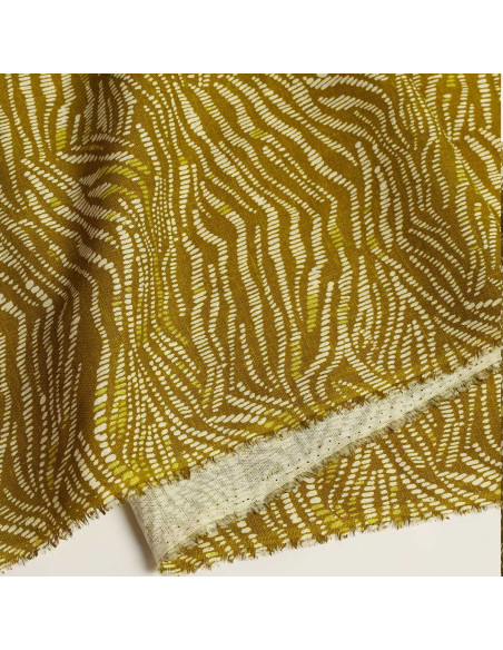 Tissu lin viscose Sya Dreamy Twilight - Atelier Brunette