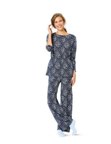 Pajama and pajama shorts pattern - Burda 6261