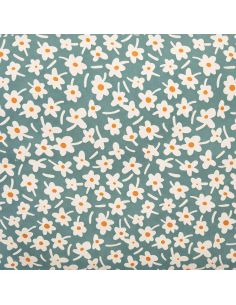 Nappe toile cirée Captain Cook Happy Days - Menthe