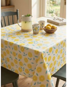 Nappe toile cirée Captain Cook Slice Me Up - Limonade 2