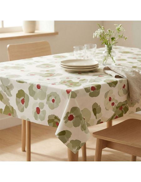 Nappe toile cirée Captain Cook Keshi - Citron vert