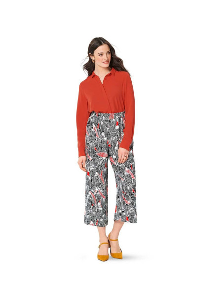 Puffy pants pattern - Burda 6283