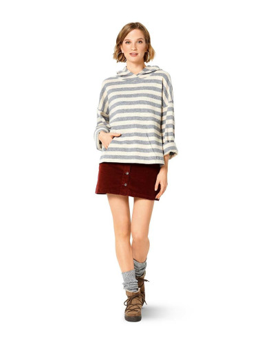 Sweatshirt Pattern - Burda 6296