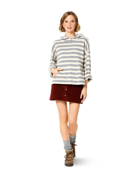 Sweatshirt Pattern - Burda 6296