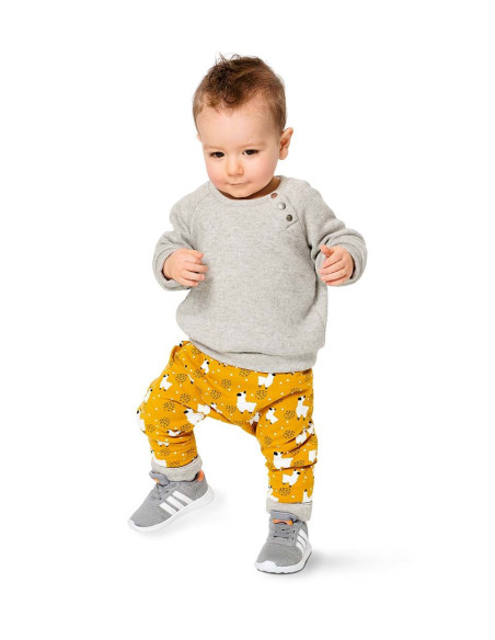 T-shirt and elastic pants pattern - Burda 9312