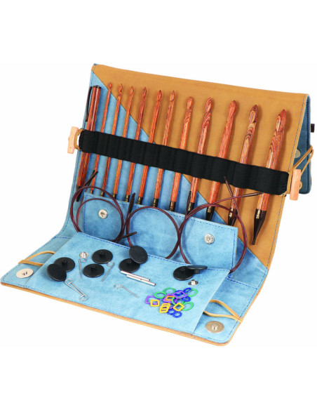 Ginger KnitPro Tunisian crochet hook set