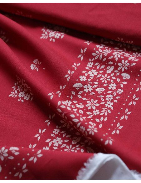 Tissu viscose Porcelaine - Lise Tailor