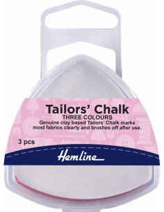 Box of 3 assorted triangular chalks