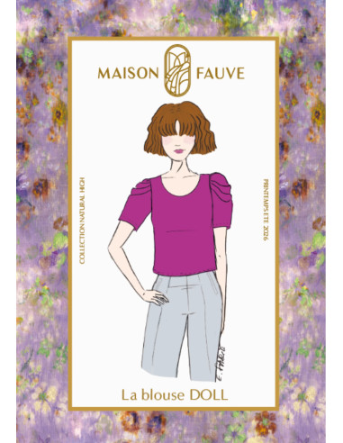 Patron de blouse Doll - Maison Fauve