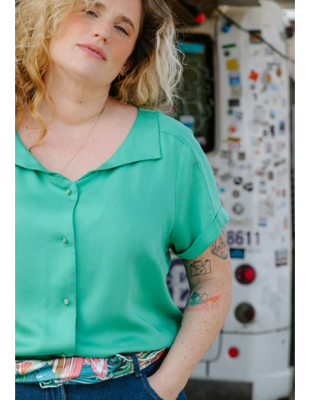 Patron de chemise Almost - Maison Fauve