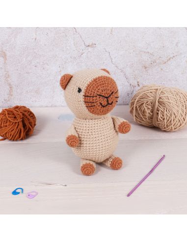 Kit de crochet amigurumi - Capybara