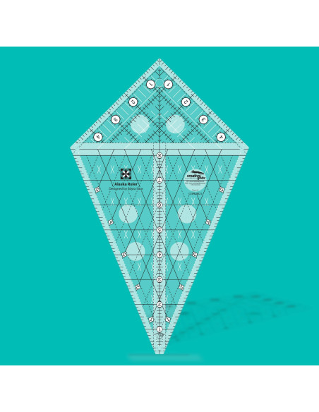 Règle Non-Slip Alaska Ruler Creative Grids