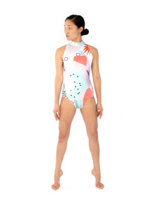Jade Mock Neck Leotard Pattern - Jalie 3910