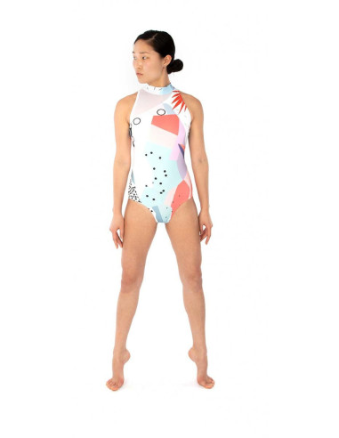 Jade Mock Neck Leotard Pattern - Jalie 3910