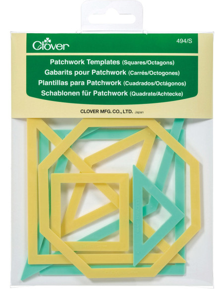 Patchwork templates - Square and octagon