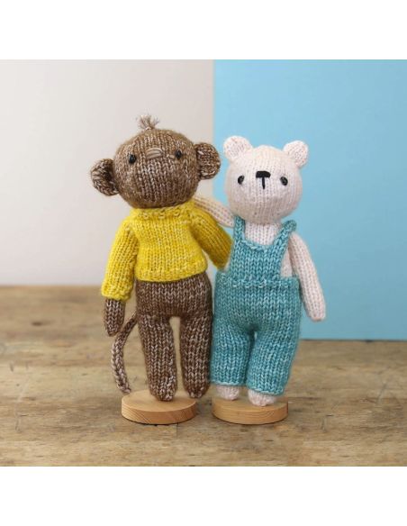 Kit tricot - Jip l'ours polaire