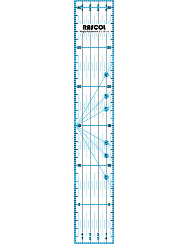 Rascol patchwork ruler 5 x 30 cm