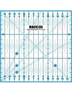 Rascol patchwork ruler 15 x 15 cm