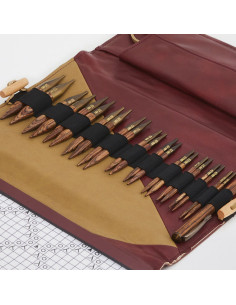 KnitPro Deluxe Ginger Short Circular Knitting Needle Set 2