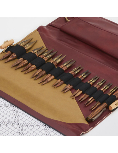 KnitPro Deluxe Ginger Short Circular Knitting Needle Set