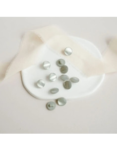 Bouton de bottine pailleté or - Bouton d´or