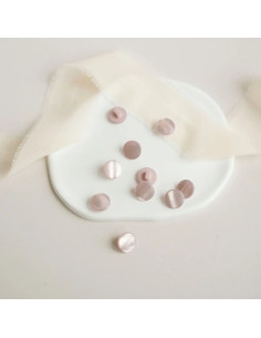 Bouton de bottine pailleté or - Bouton d´or