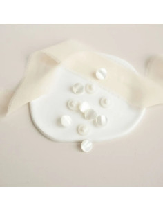 Bouton de bottine pailleté or - Bouton d´or