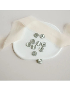 Bouton de bottine pailleté or - Bouton d´or